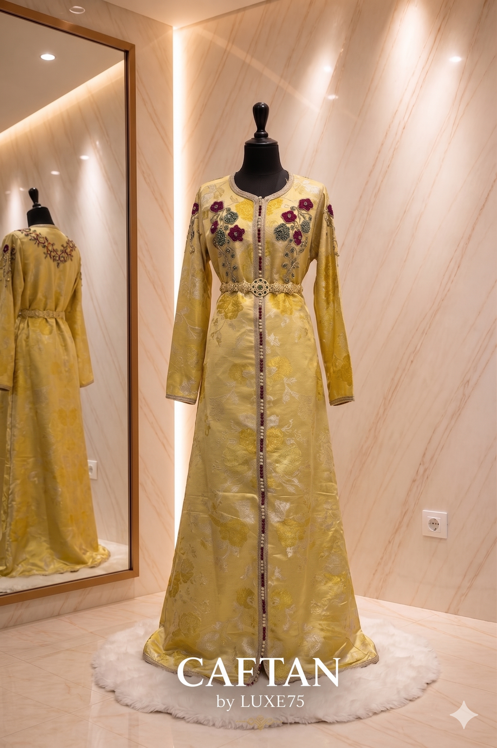 Caftan brocard